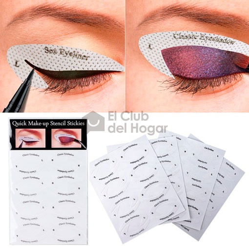 SET ESTENCIL PLANTILLA DELINEADOR